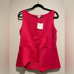 Women top, size L , new , bright pink color
